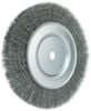 Picture of Weiler® 8" Max Den Cr Wire Wh .0118" St Fill 5/8" Arbor Part# - 1514