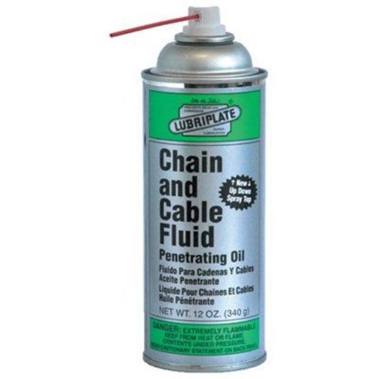 Picture of Lubriplate® 12 Oz Chain & Cable Fluid Aerosol Part# - L0135-063