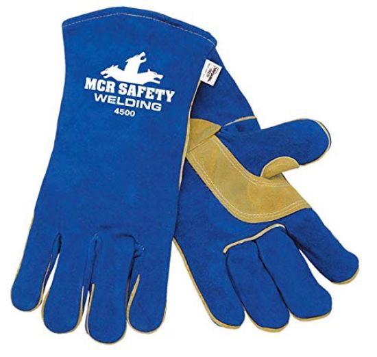 Picture of Mcr Safety Blue Sel Lea Wldrs Part# - 4500