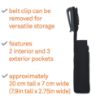 Picture of Slice Slice Tool Holster  Black/Orange Part# - 10516