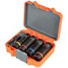 Picture of Klein Tools 2-In-1 Impact Socket Set  12-Point  5-Piece Part# - 66040