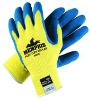 Picture of Mcr Safety Bear Kat 13Ga Kevlar Blue Latex Dip Palm/Finger Part# - 9687Xl