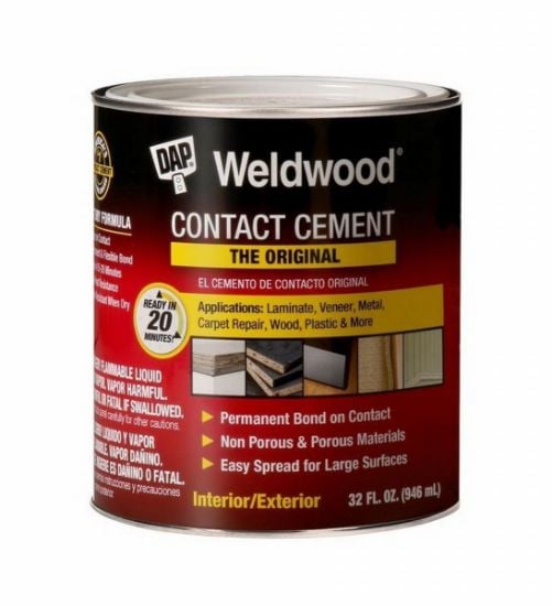 Picture of Dap® Weldwood Original Contact Cement Tan 1 Qt Part# - 272