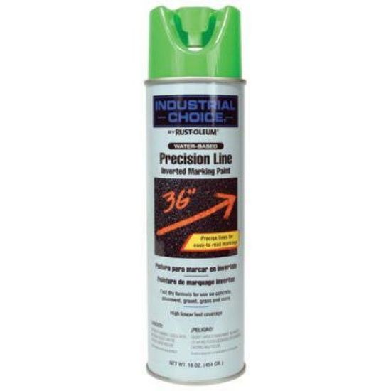 Picture of Rust-Oleum® Flor. Green W/B Markingspr. Paint 17 Fl Oz Part# - 203032