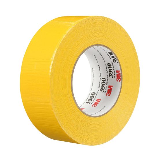 Picture of 3M™ 3900 Duct Tape  Yellow 48Mm X 54.8M  8.1 Mil Part# - 7000124007