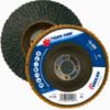 Picture of Weiler® 4" Tiger Paw Abrasive Flap Disc- Angled-40Z- 5/8 Part# - 51104