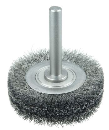 Picture of Weiler® 3" Bore-Rx Brush .008 3/8" Stem Part# - 17218