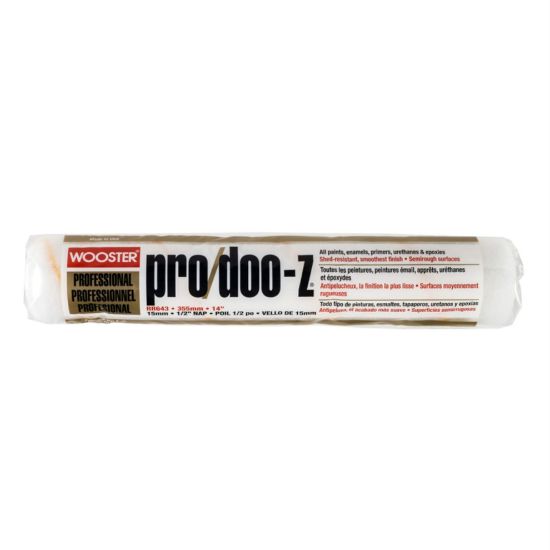 Picture of Wooster 14" Pro/Doo-Z 1/2" Nap Roller Cover Part# - 0Rr6430140