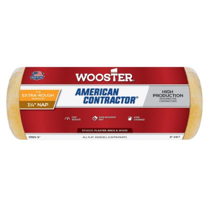 Picture of Wooster 9" American Contractor 1-1/4" Nap Roller Cover Part# - 00R5650090