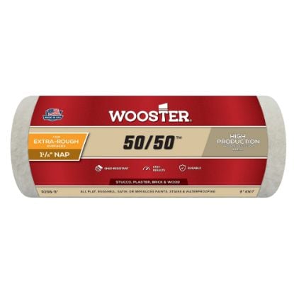 Picture of Wooster 9" 50/50 1-1/4" Nap Roller Cover Part# - 00R2980090