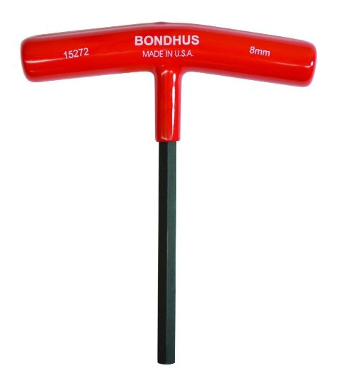 Picture of Bondhus® 8Mm Hex T-Handle 6" Length Part# - 15272