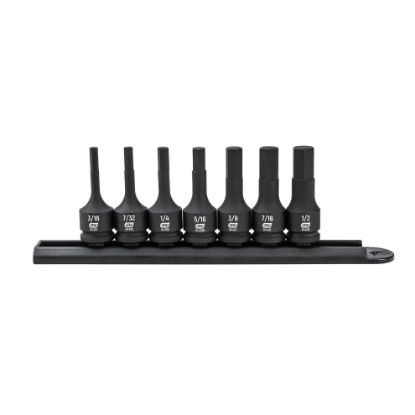 Picture of Gearwrench® Set Hex Imp Sae 3/8Dr 7Pc Part# - 84913