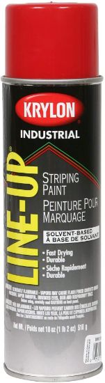 Picture of Krylon® Industrial Line Up Pavement Striping Paint Firelane Red 18O Part# - K00830308