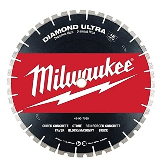 Picture of Milwaukee® Tool 12 In. Diamnd Ultra Segmented Blade Part# - 49-93-7535