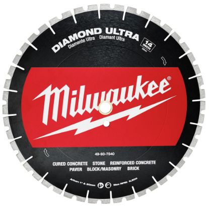 Picture of Milwaukee® Tool 14 In. Diamnd Ultra Segmented Blade Part# - 49-93-7540