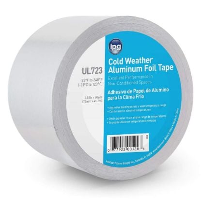 Picture of Intertape Polymer Group® Tape  Aluminum  3" X 50Yd Part# - 99723