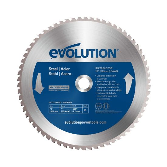 Picture of Evolution Steel Cutting Blade 12" Part# - 12Bladest