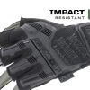 Picture of Mechanix Wear® Mw Fingerless M-Pact Glove  Medium  Black Part# - Mfl-55-009