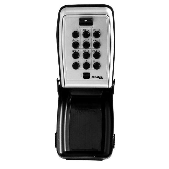 Picture of Master Lock® Resettable Combo Push Button Wall Mount Lock Box Part# - 5423D