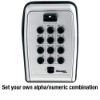 Picture of Master Lock® Resettable Combo Push Button Wall Mount Lock Box Part# - 5423D