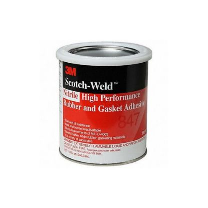 Picture of 3M™ (12/Ca) Scotch-Weld Rubber & Gasket Adh 1 Quart Part# - 7000042735