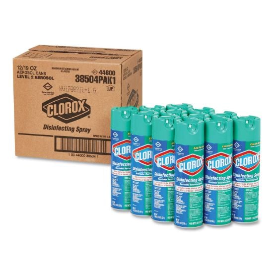 Picture of Clorox® Clorox Disinfecting Aerosol Spray 19Oz Part# - Cl-38504