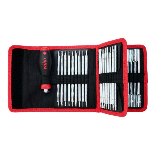 Picture of Wiha Tools 32 Piece Drive-Loc Vi Wallet Set Part# - 28188