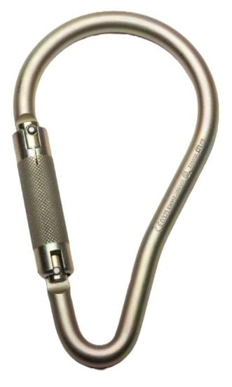 Picture of Werner 2" Steel Carabiner  3600Lb. Gate Part# - A100303