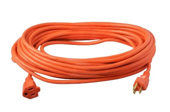 Picture of Southwire 50' 16/3 Sjtw-A Orange Ext. Cord 3-Cond. Rou Part# - 2308Sw8803