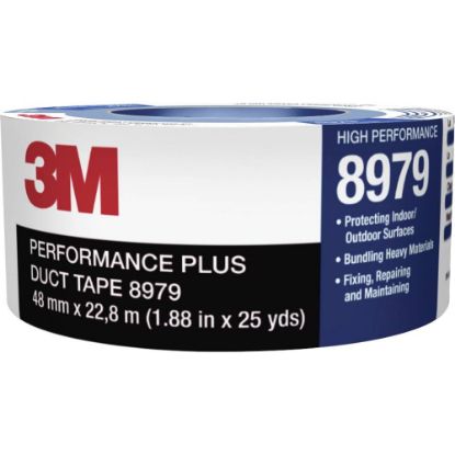 Picture of 3M™ 8979 Perf Plus Duct Tapeslate Bl 48Mm X 54.8M Part# - 7000001330