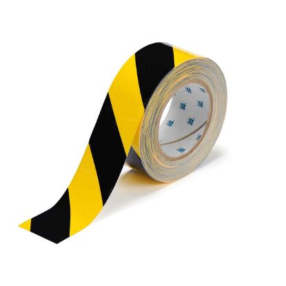 Picture of Brady® Floor Marking Tape - 2Inblack/Yellow Toughstrip Part# - 104317