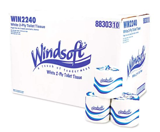 Picture of Windsoft Tissue Tolt 2Ply Faclqlty Part# - Win2240B