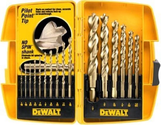 Picture of Dewalt® 16 Pc Pilot Point Drillbit Set Part# - Dw1956