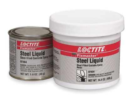 Picture of Loctite® 4-Lb. Steel Liquid Epoxykit Steel Fille Part# - 235618