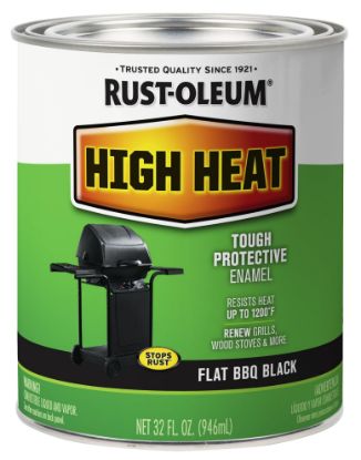 Picture of Rust-Oleum® Specialty High Heat Bbqblack 1 Qt Part# - 7778502