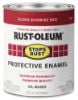 Picture of Rust-Oleum® Stops Rust Enamel  Glosssunrise Red  1 Qt. Part# - 7762502