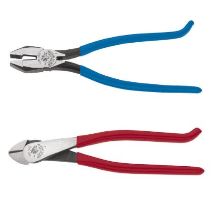 Picture of Klein Tools Heavy-Duty Cutting Ironworker'S Pliers Set/2 Part# - 94508