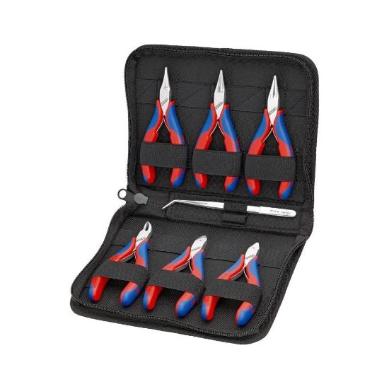 Picture of Knipex 7 Pc Electronic Pliers Set Part# - 2016