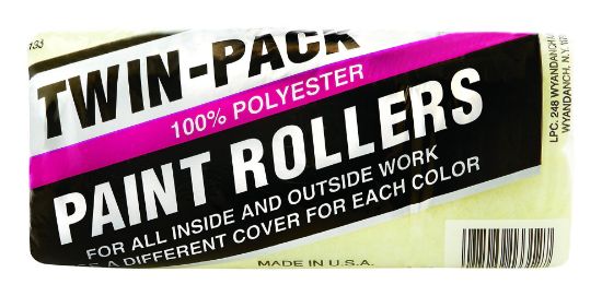 Picture of Linzer 9" Twin Pack Roller Cover Pk/2 Part# - Rc133-9