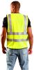 Picture of Occunomix Prem Fl Resist Dual Strsolid Vest Cl 2 Yw Xl Part# - Lux-Ssfg/Fr-Yxl