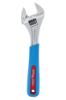 Picture of Channellock® 12" Code Blue Gripped Bulk Adj Wrench Wide Part# - 812Wcb Bulk