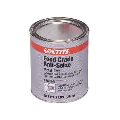 Picture of Loctite® Food Grade Anti-Seize Metal-Free 2 Lb Can Part# - 1169241