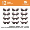 Picture of Kleenguard™ Nemesis Inferno - Red Frame/Smoke Lens  3020709 Part# - 22611