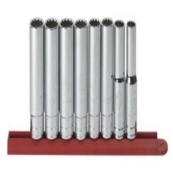 Picture of Gearwrench® 8Pc 1/2"Dr 12Pt Deep Saeskt S Part# - 80713