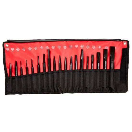 Picture of Mayhew™ Tools 19Pc Metal Working (7019) Part# - 61019