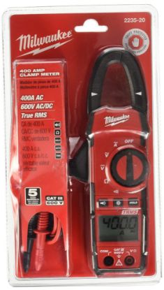 Picture of Milwaukee® Tool Clamp Meter 400 Amp Part# - 2235-20