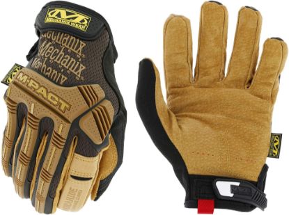 Picture of Mechanix Wear® Mw Mpact Leather Glove Xlarge 11 Brown/Black Part# - Lmp-75-011