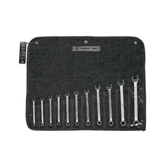 Picture of Wright Tool 11Pc Metric Combinationwr Set 7Mm-19Mm 12 Part# - 750