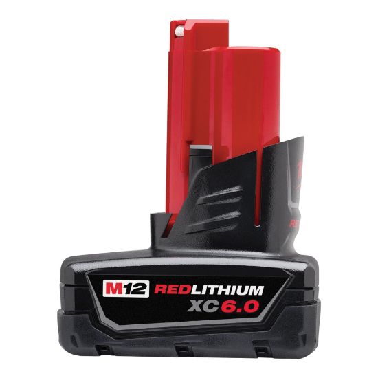 Picture of Milwaukee® Tool M12 Redlithium Xc6.0 Extend Cap Battery Pk Part# - 48-11-2460