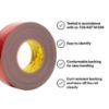 Picture of 3M™ 8979N Nuclear Duct Tape48Mmx54.8M Red Part# - 7000049014